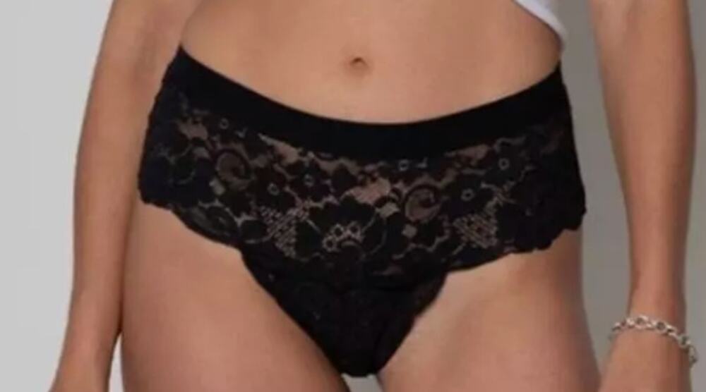 We Are Hah  Spin Me Panty Black Noir, XS